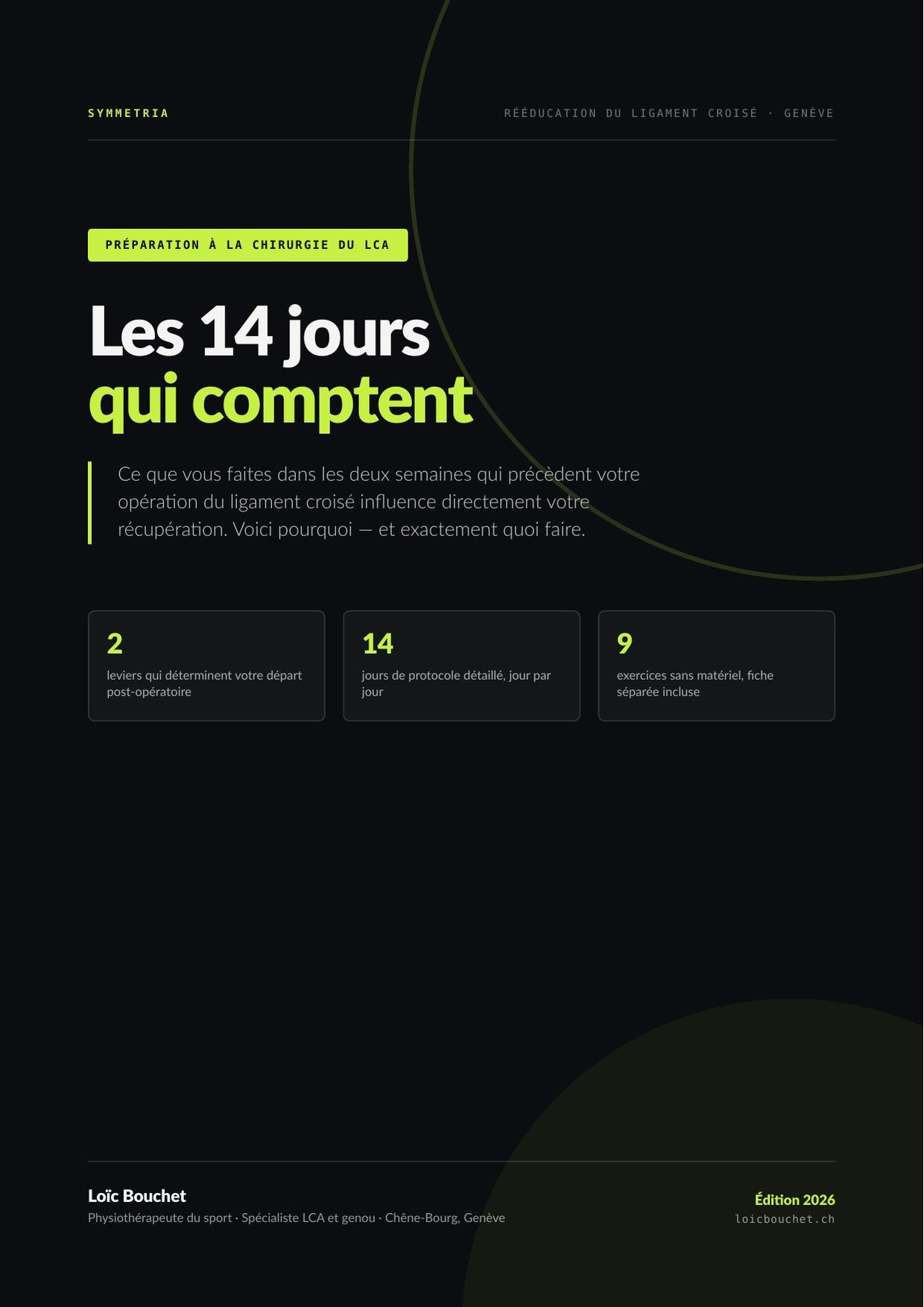 Couverture du guide « Les 14 jours qui comptent »
